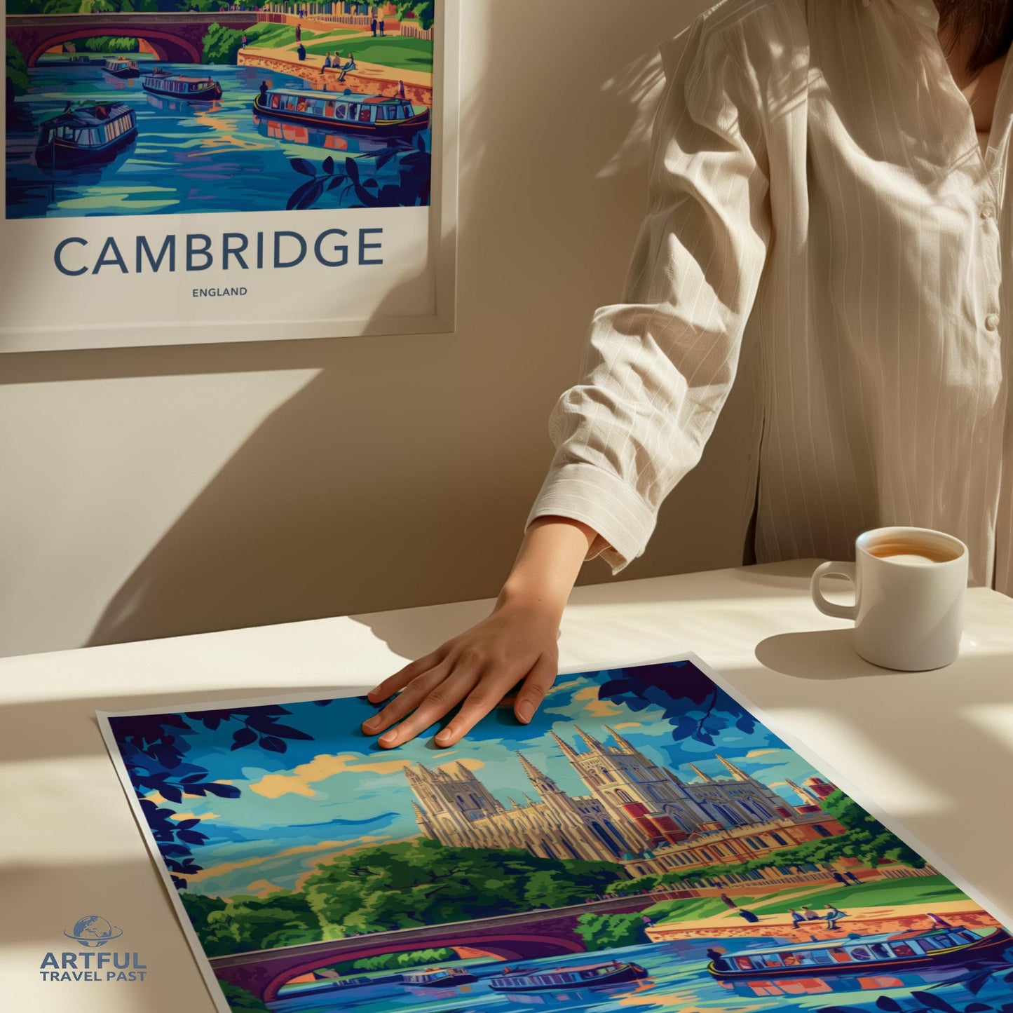 Cambridge Poster - England Wall Art