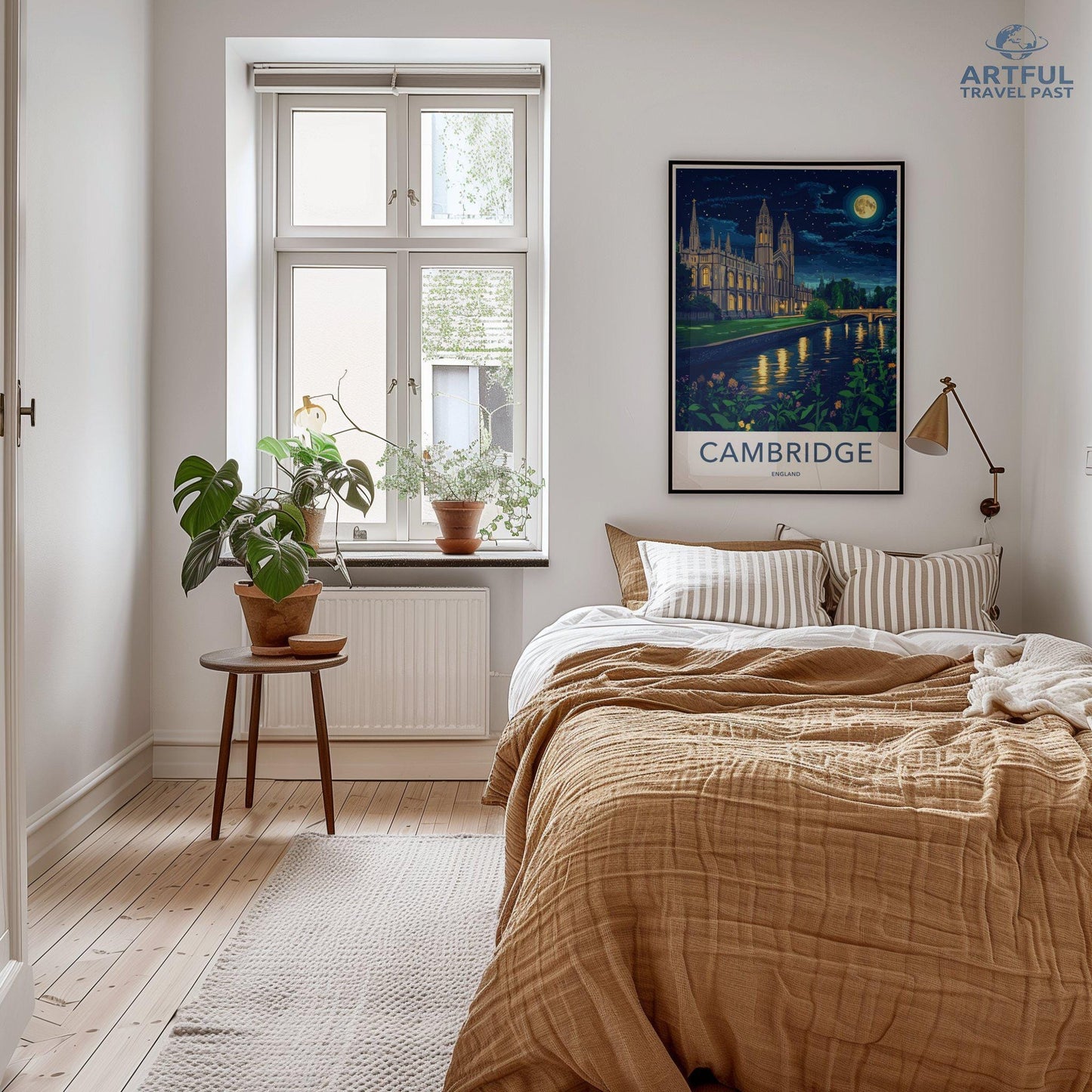 Cambridge Poster | England Wall Art | UK Decor