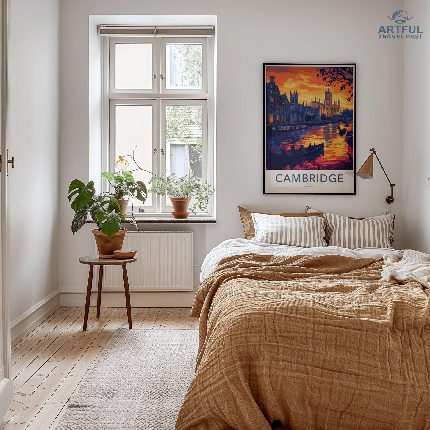 Cambridge Poster | England Wall Art | UK Decor