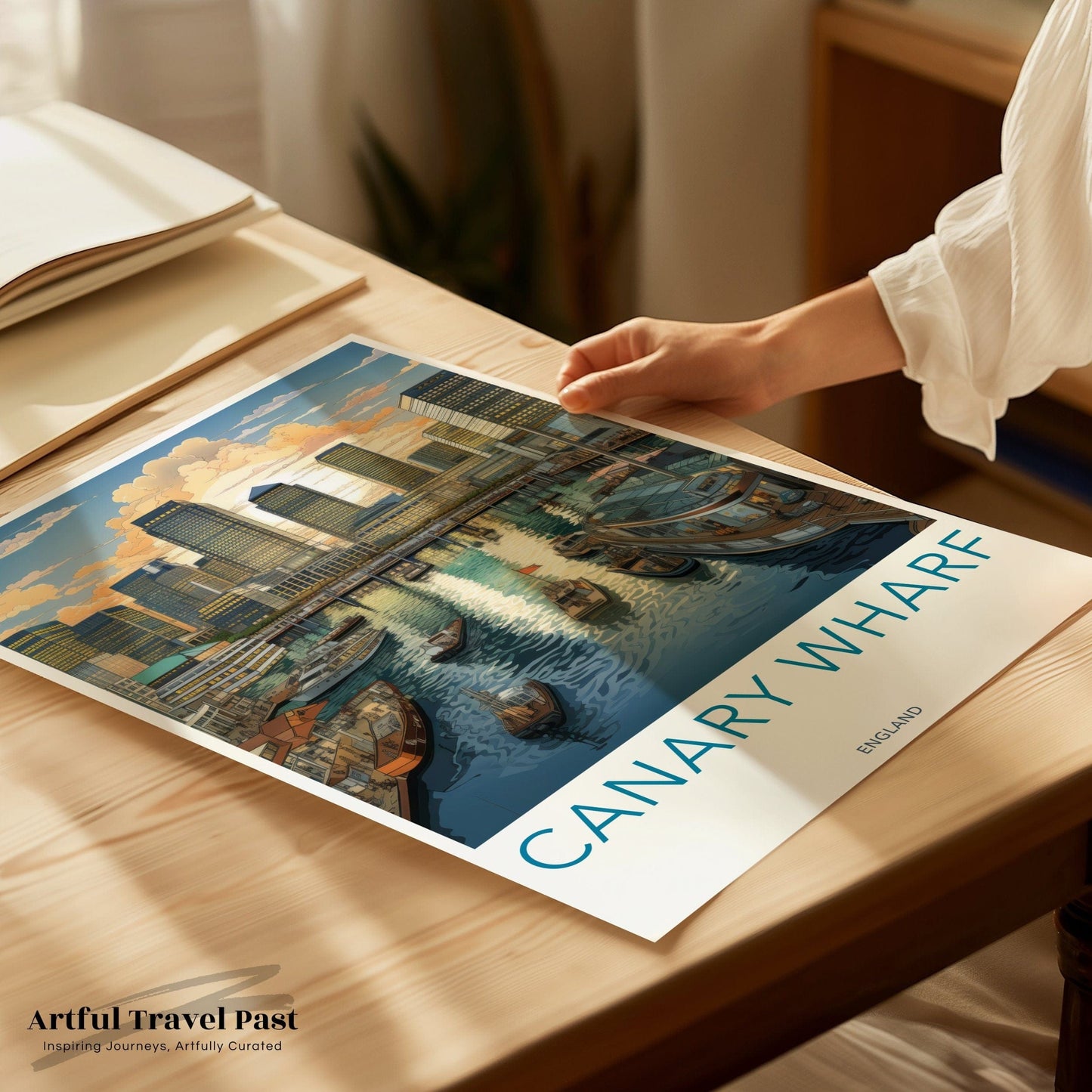 Canary Wharf Poster - England Wall Art