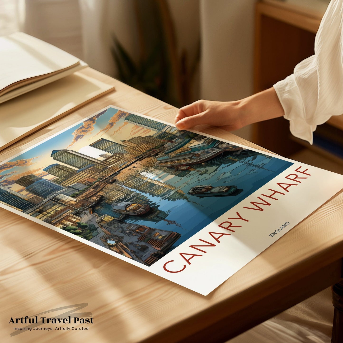 Canary Wharf Poster - England Wall Art