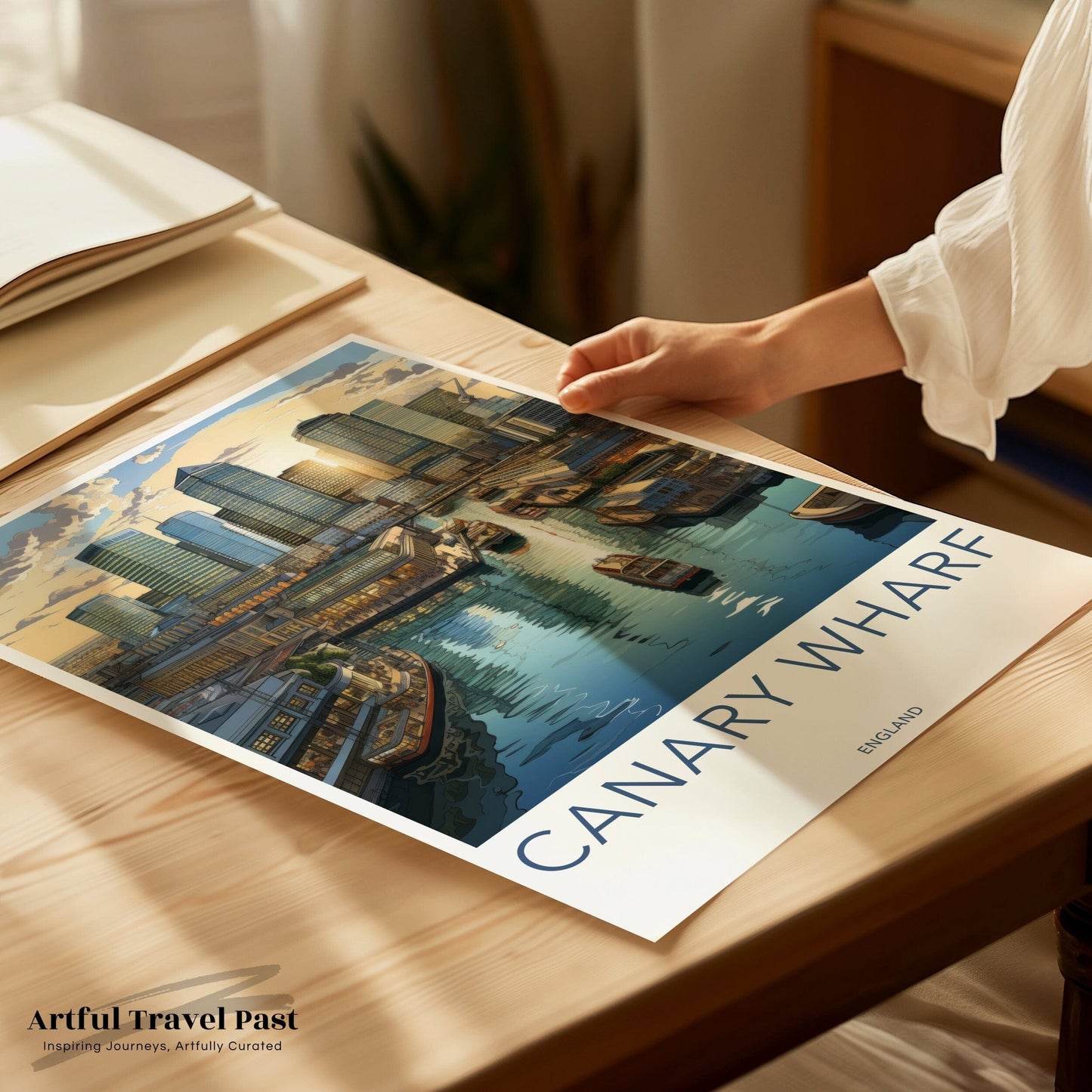 Canary Wharf Poster - England Wall Art