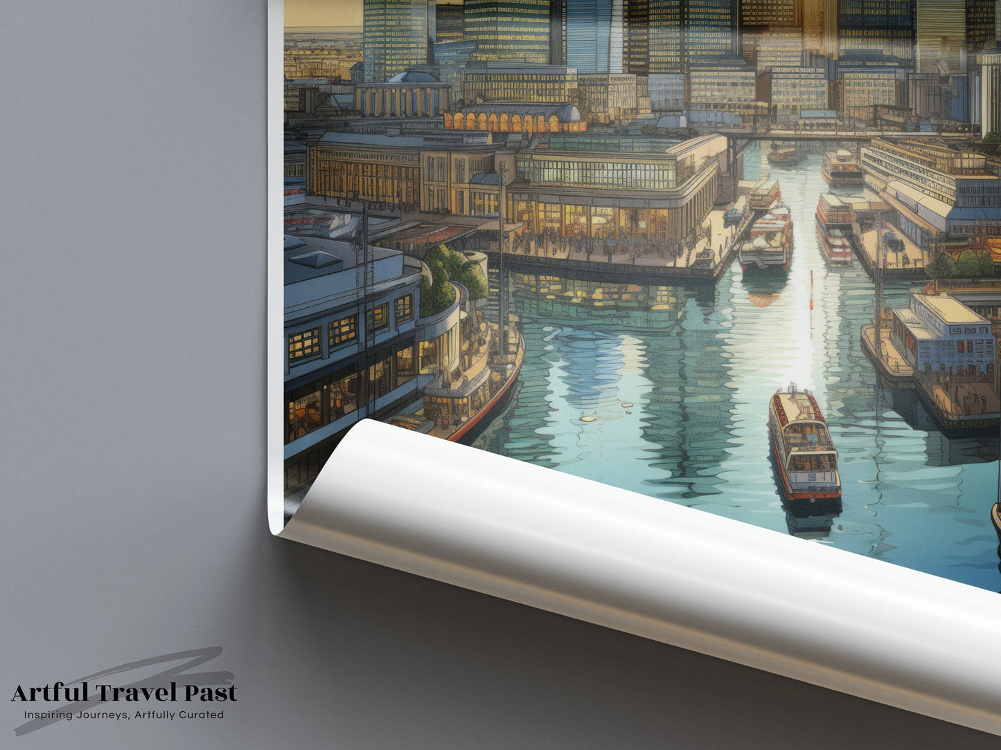 Canary Wharf Poster - England Wall Art