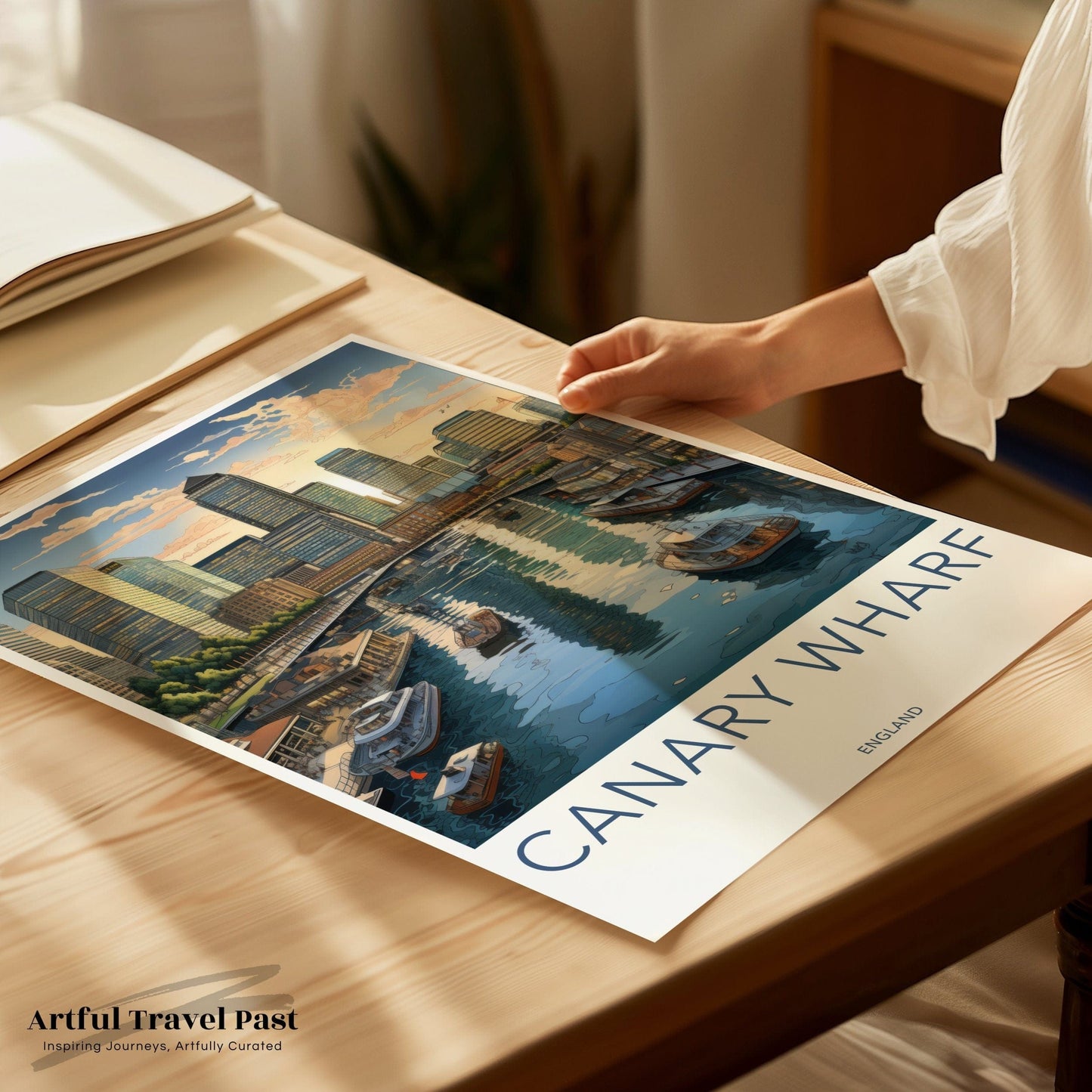 Canary Wharf Poster - England Wall Art