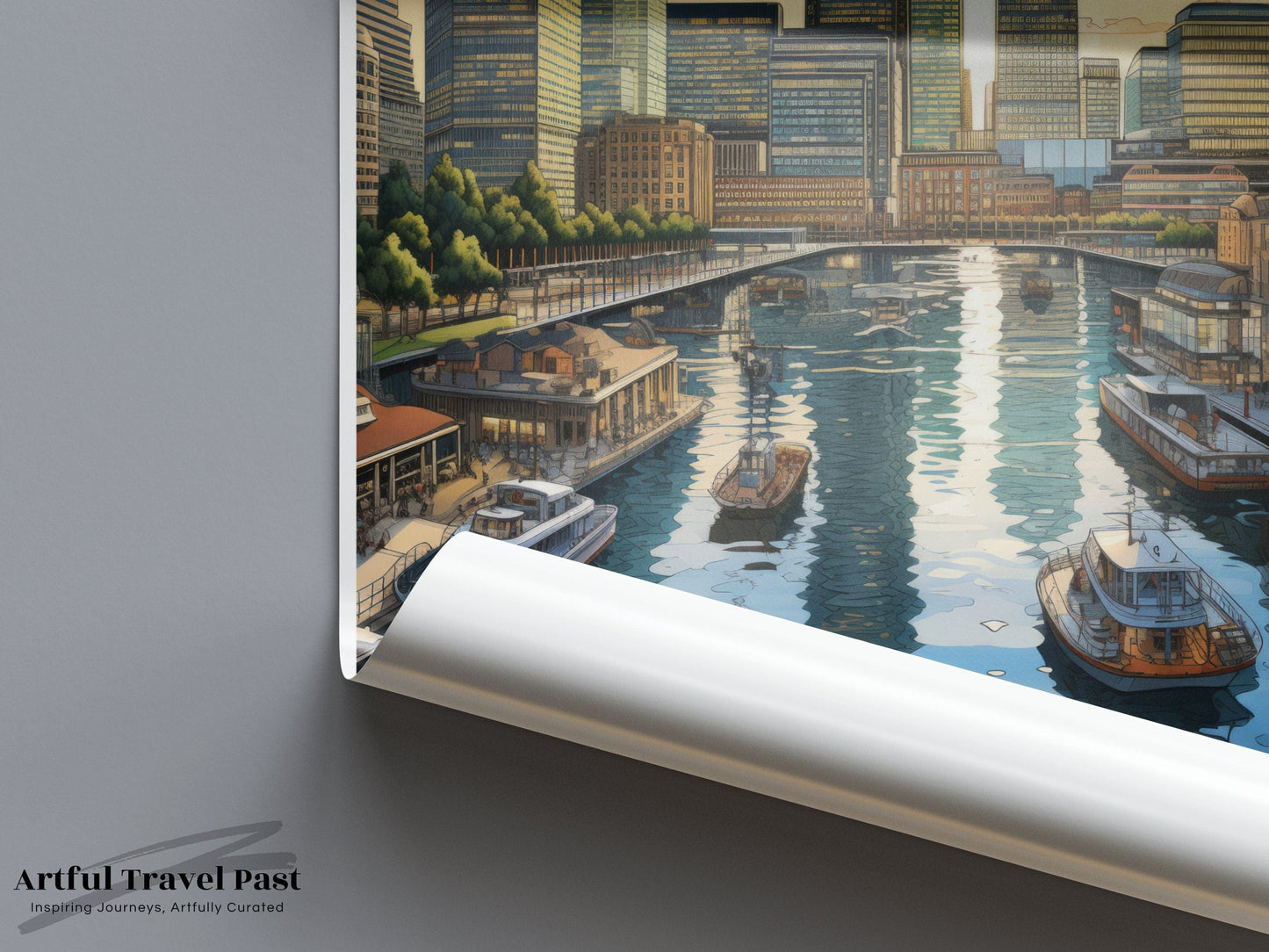 Canary Wharf Poster - England Wall Art