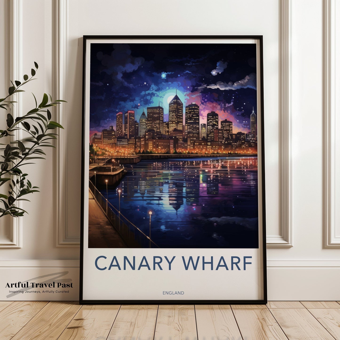Canary Wharf Poster | England Wall Art