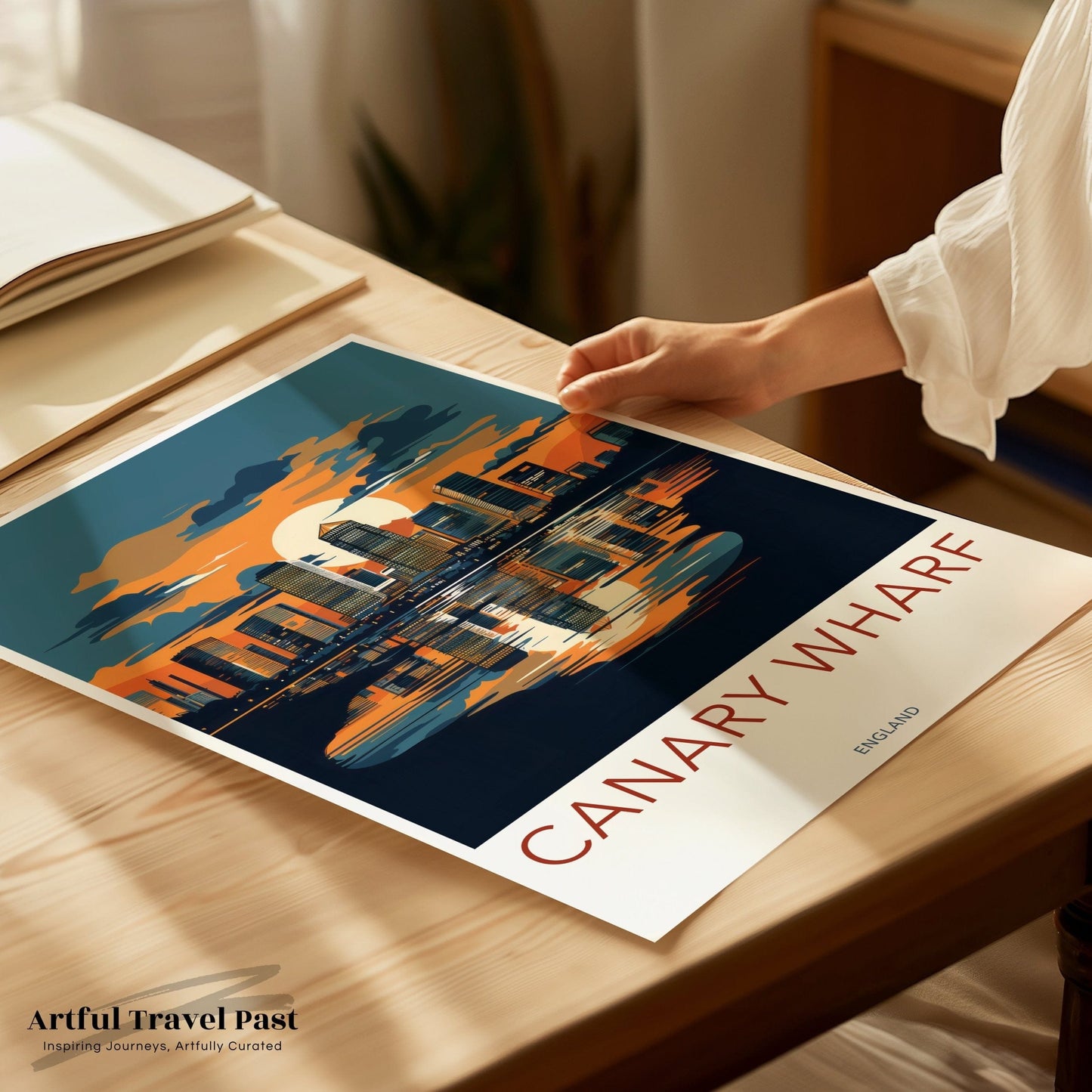 Canary Wharf Poster - England Wall Art