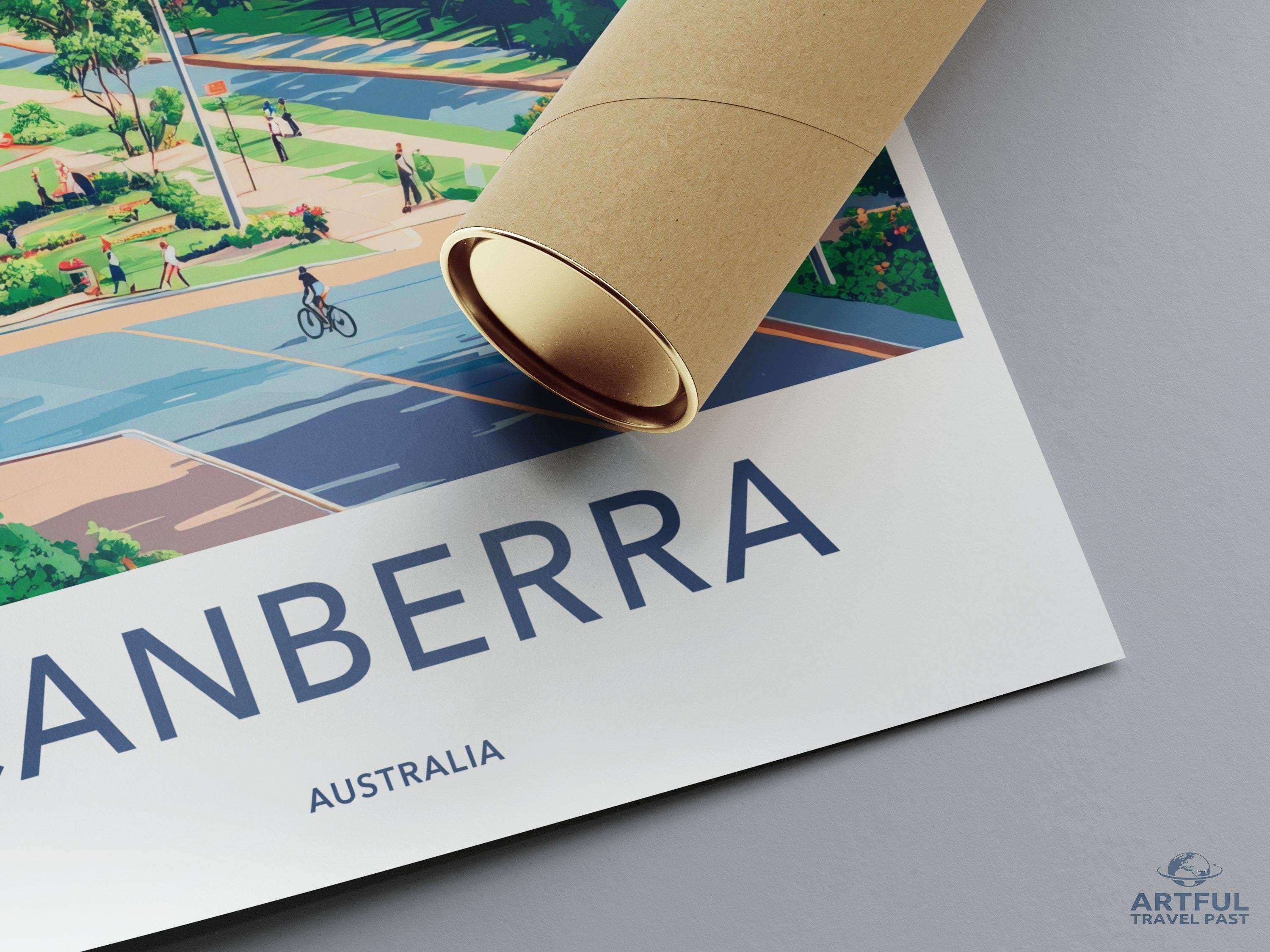 Canberra Poster - Australia Wall Art