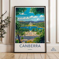 Canberra Poster - Australia Wall Art
