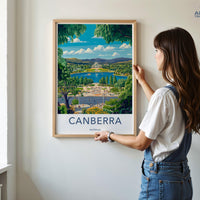 Canberra Poster - Australia Wall Art