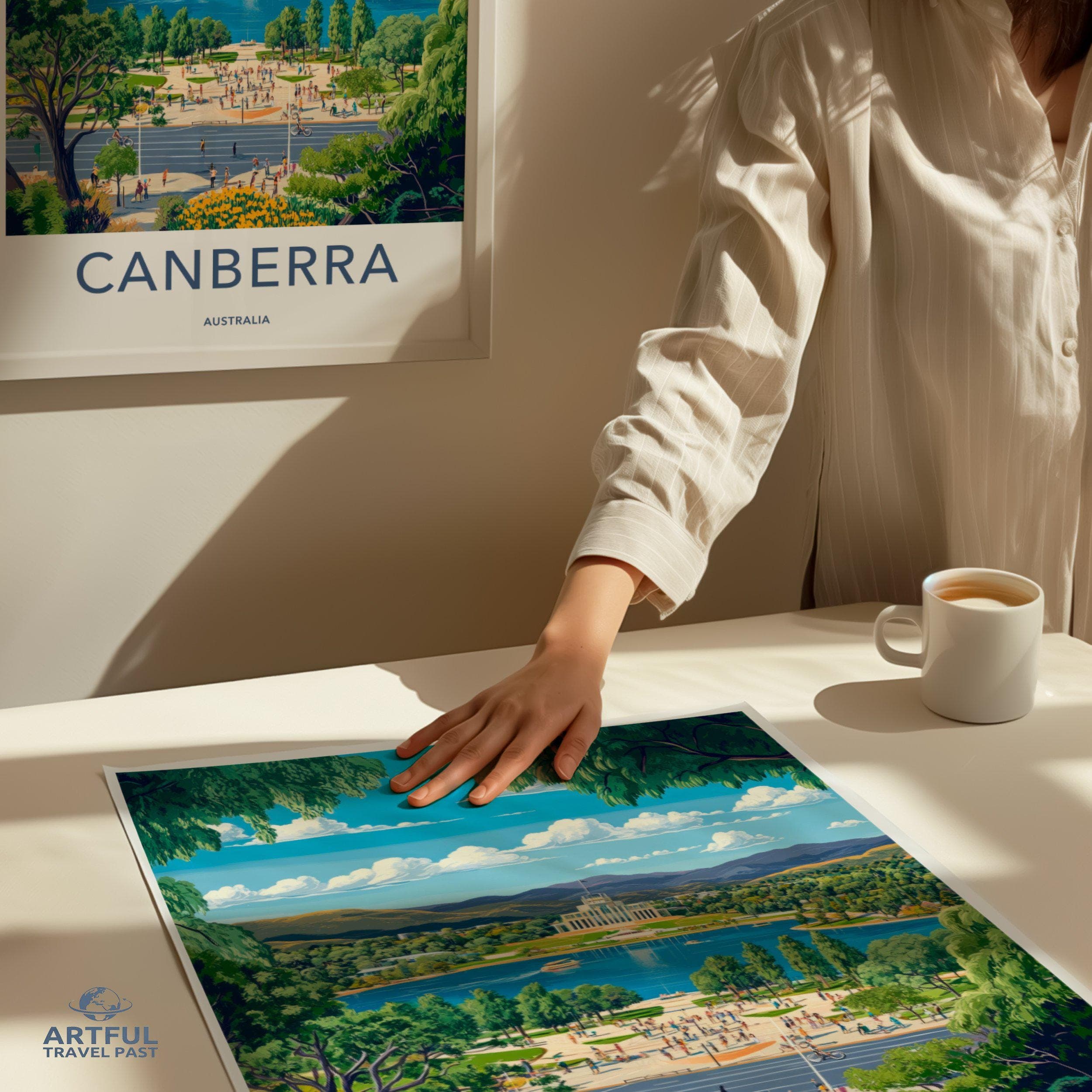 Canberra Poster - Australia Wall Art