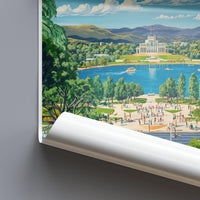 Canberra Poster - Australia Wall Art