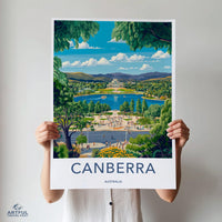 Canberra Poster - Australia Wall Art