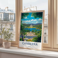 Canberra Poster - Australia Wall Art