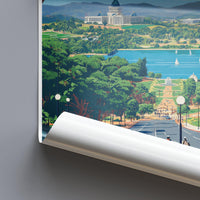 Canberra Poster - Australia Wall Art