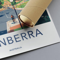 Canberra Poster - Australia Wall Art