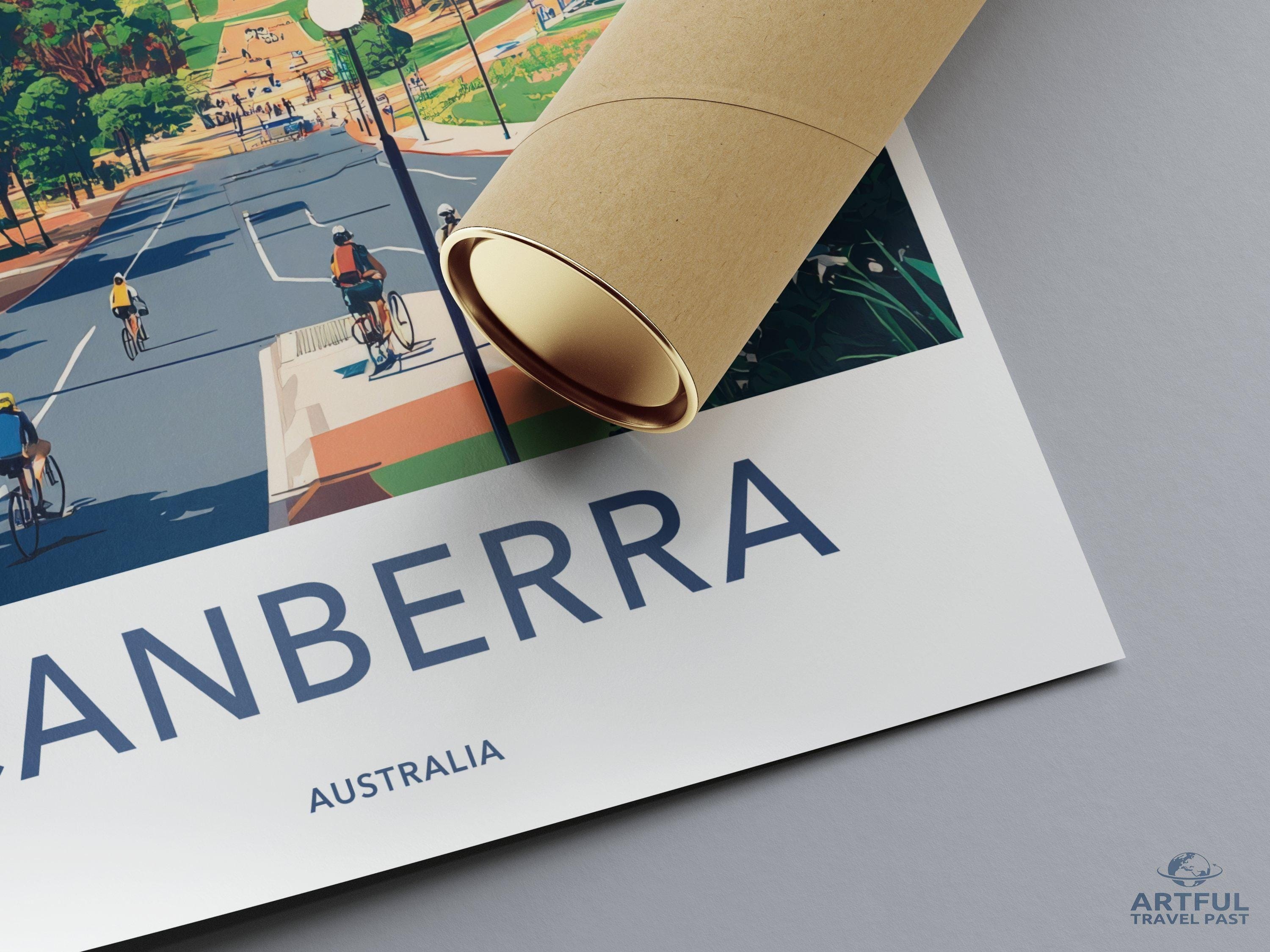 Canberra Poster - Australia Wall Art