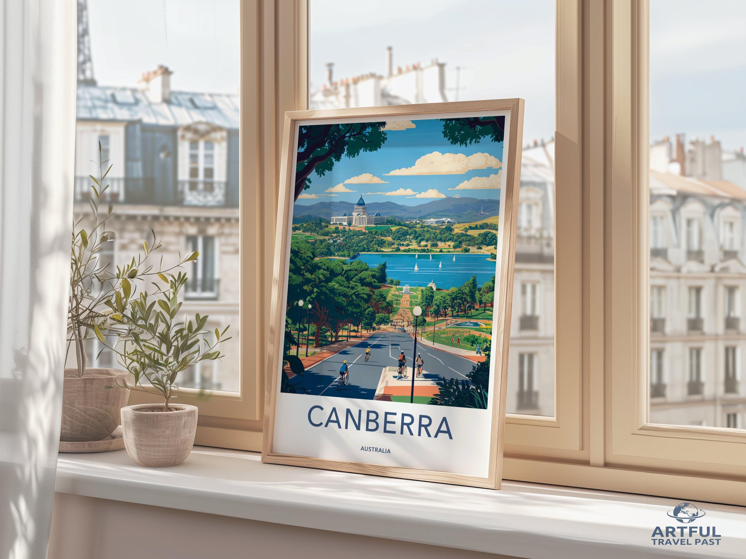Canberra Poster - Australia Wall Art