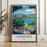 Canberra Poster - Australia Wall Art