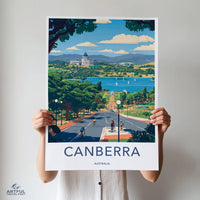 Canberra Poster - Australia Wall Art
