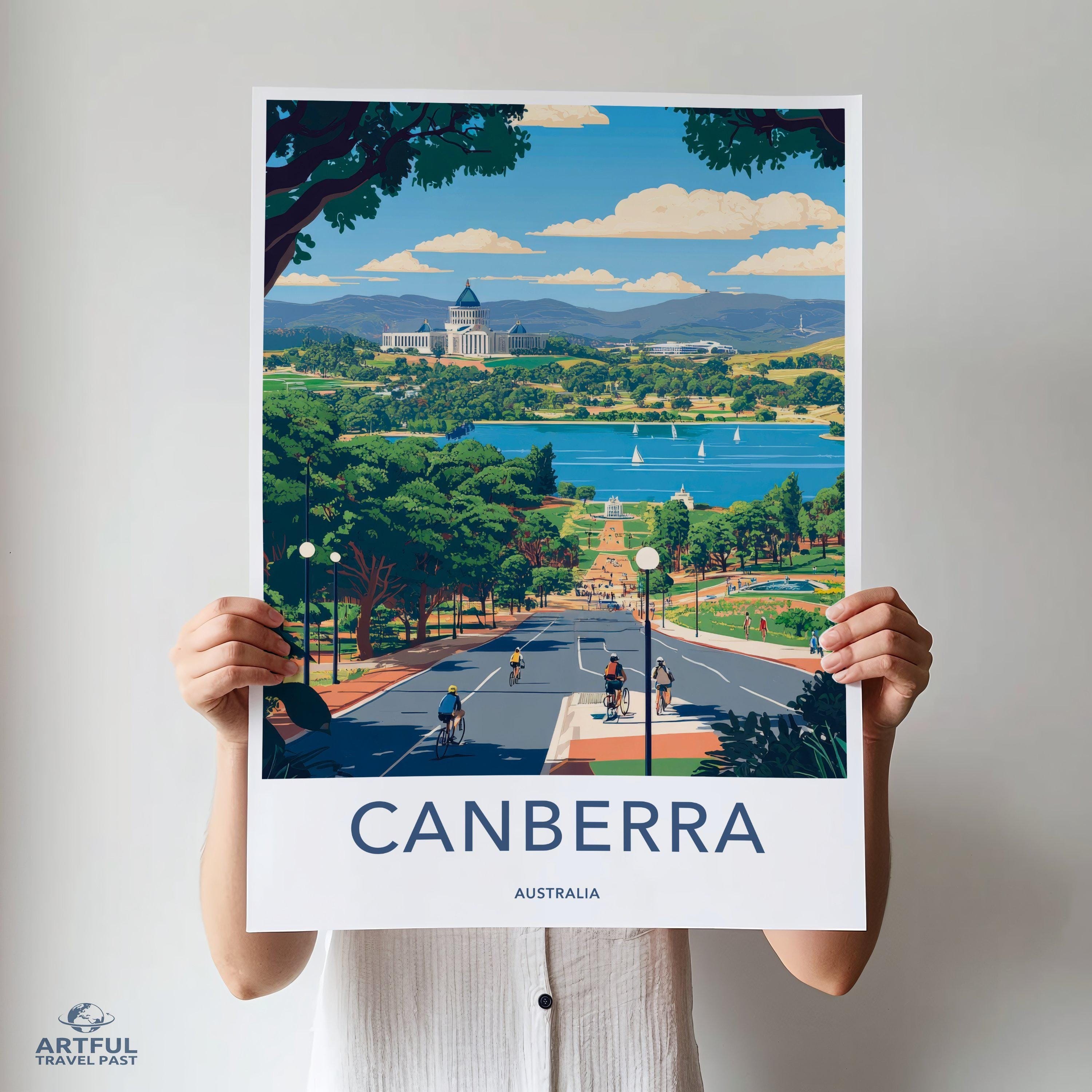 Canberra Poster - Australia Wall Art
