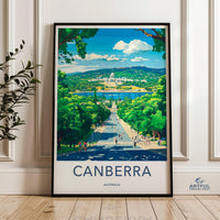 Canberra Poster - Australia Wall Art