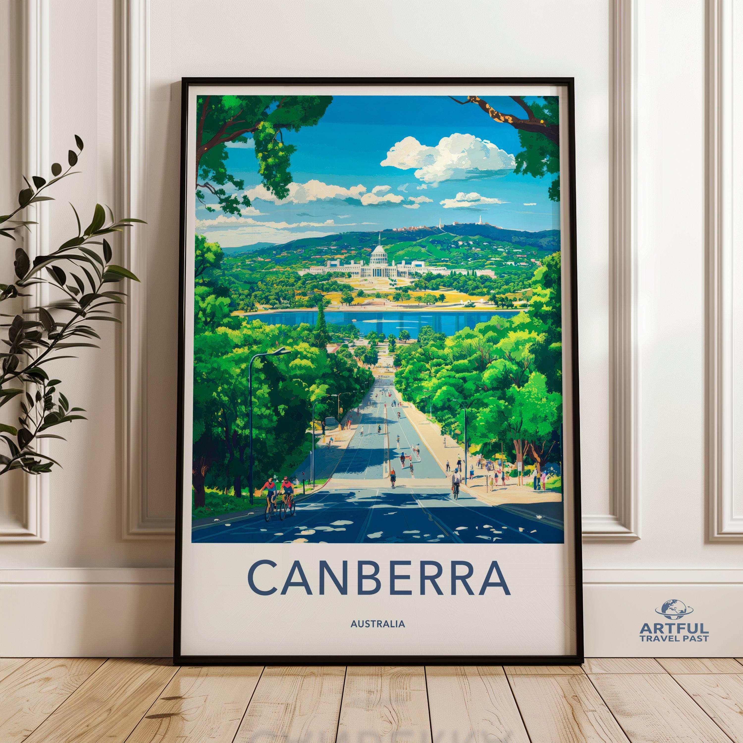Canberra Poster - Australia Wall Art