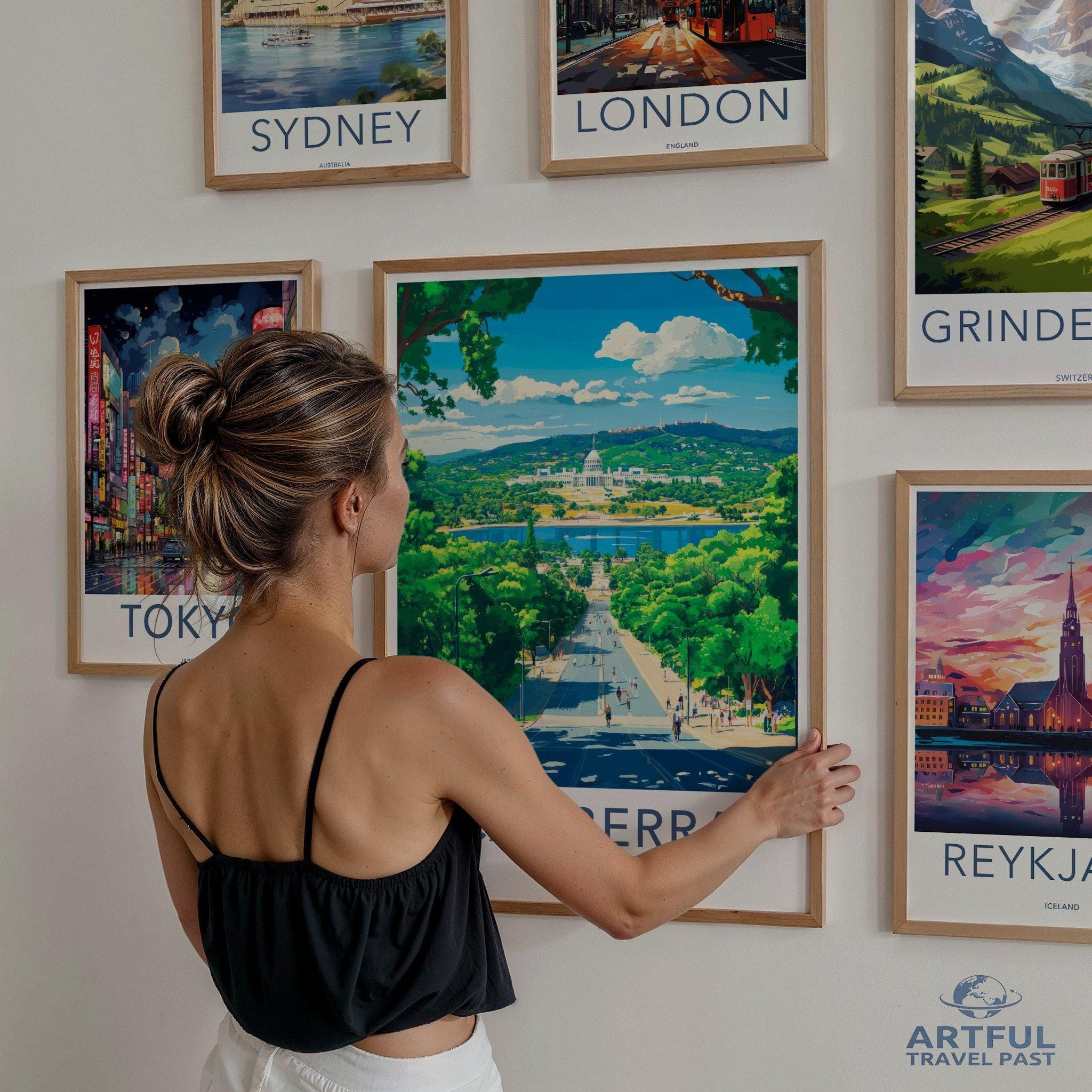 Canberra Poster - Australia Wall Art