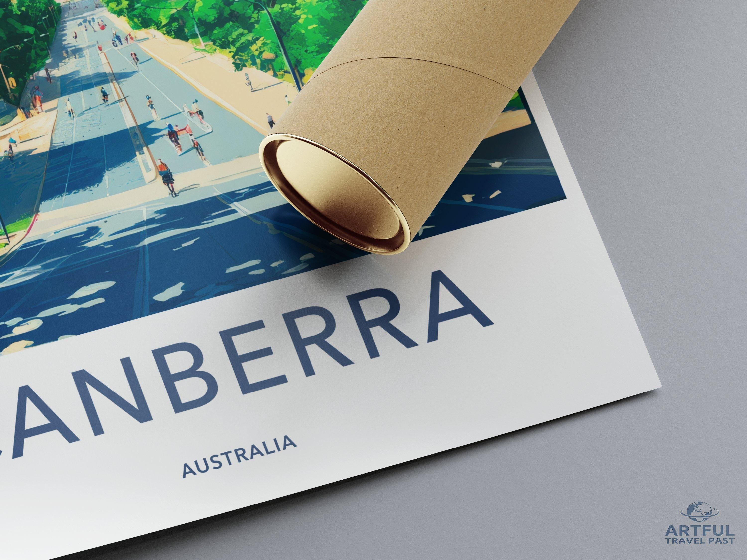 Canberra Poster - Australia Wall Art