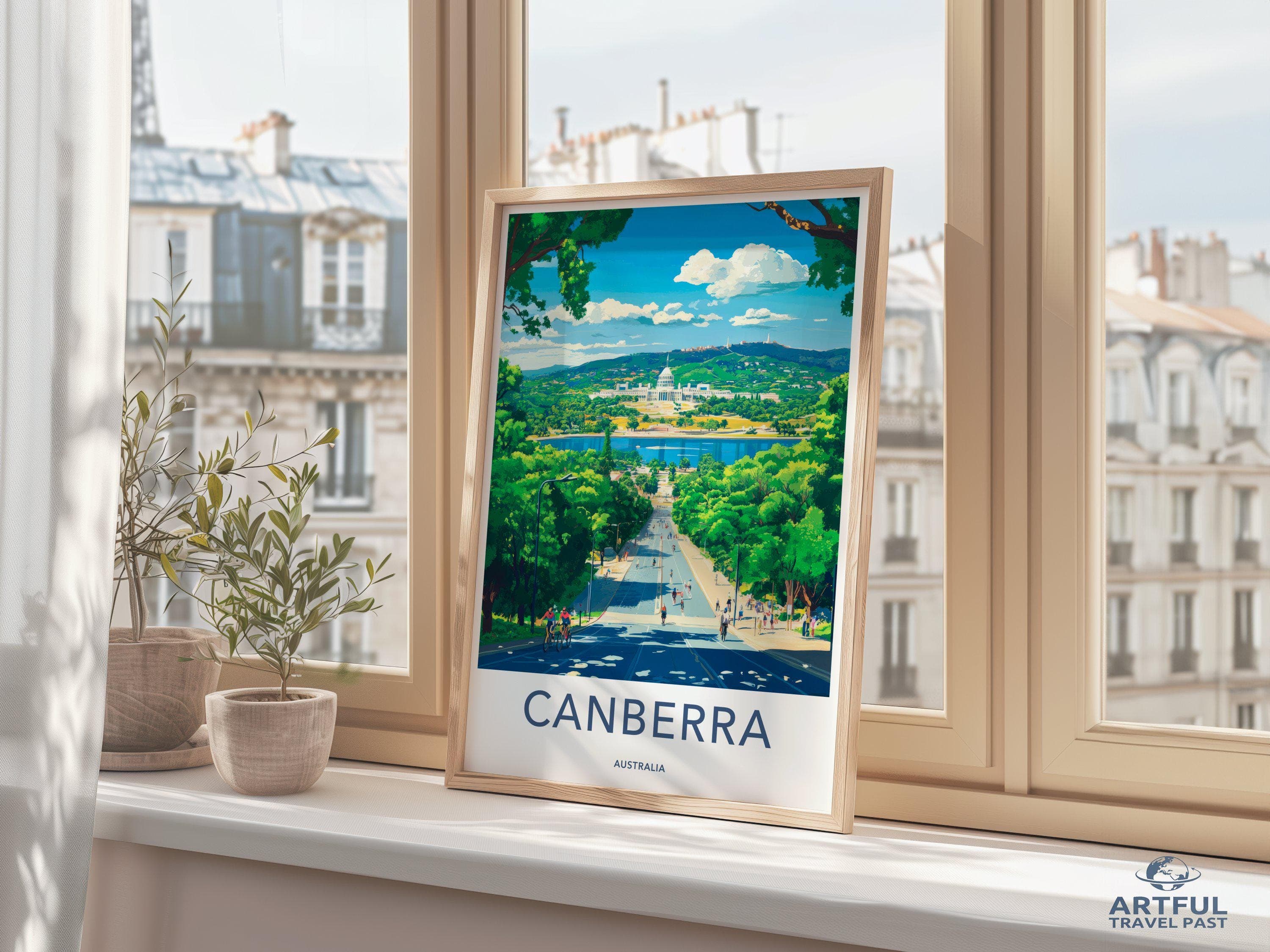 Canberra Poster - Australia Wall Art