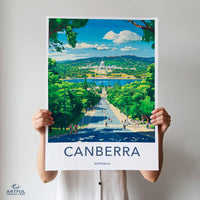 Canberra Poster - Australia Wall Art