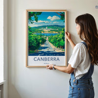 Canberra Poster - Australia Wall Art
