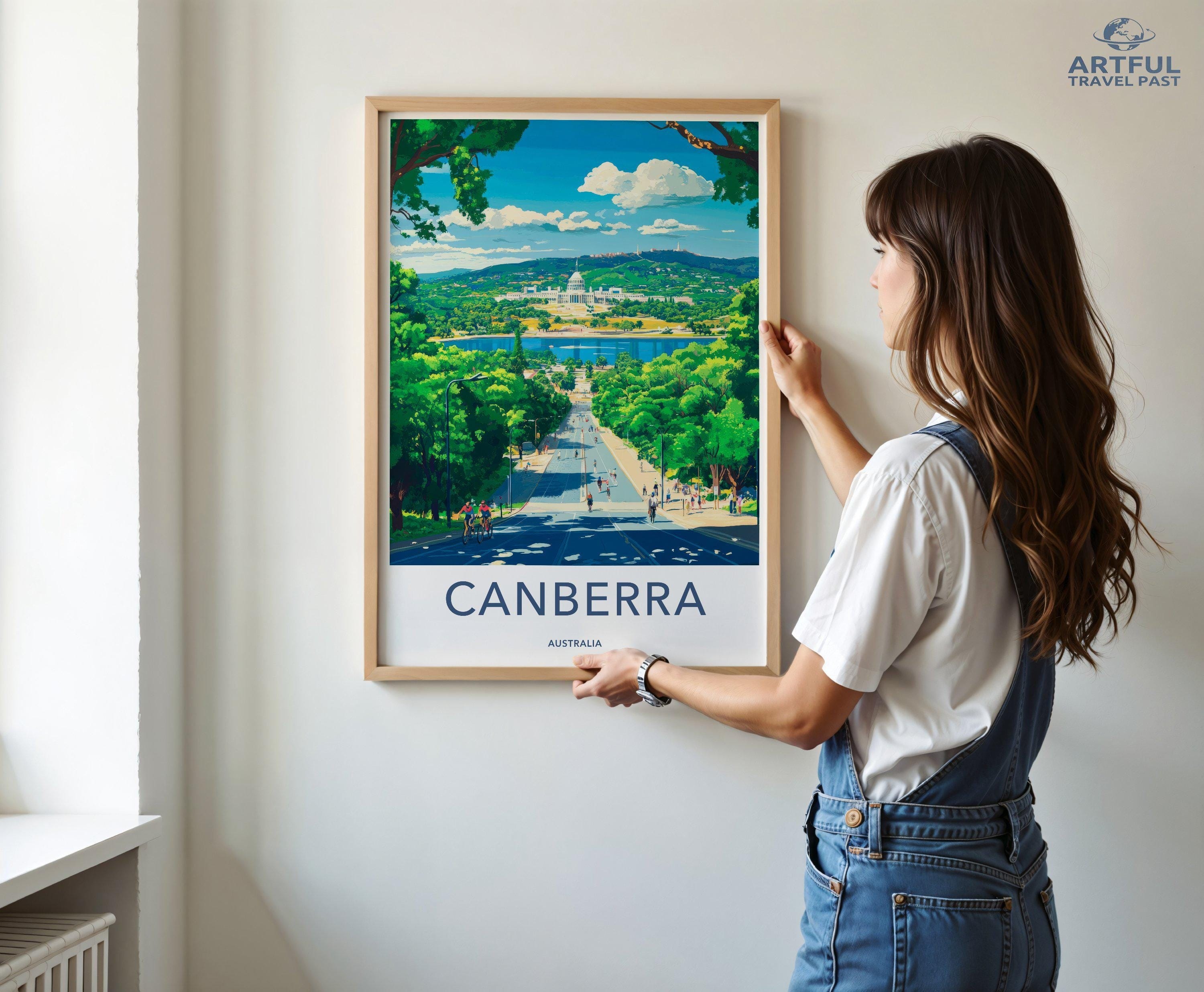 Canberra Poster - Australia Wall Art