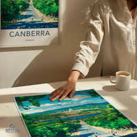 Canberra Poster - Australia Wall Art