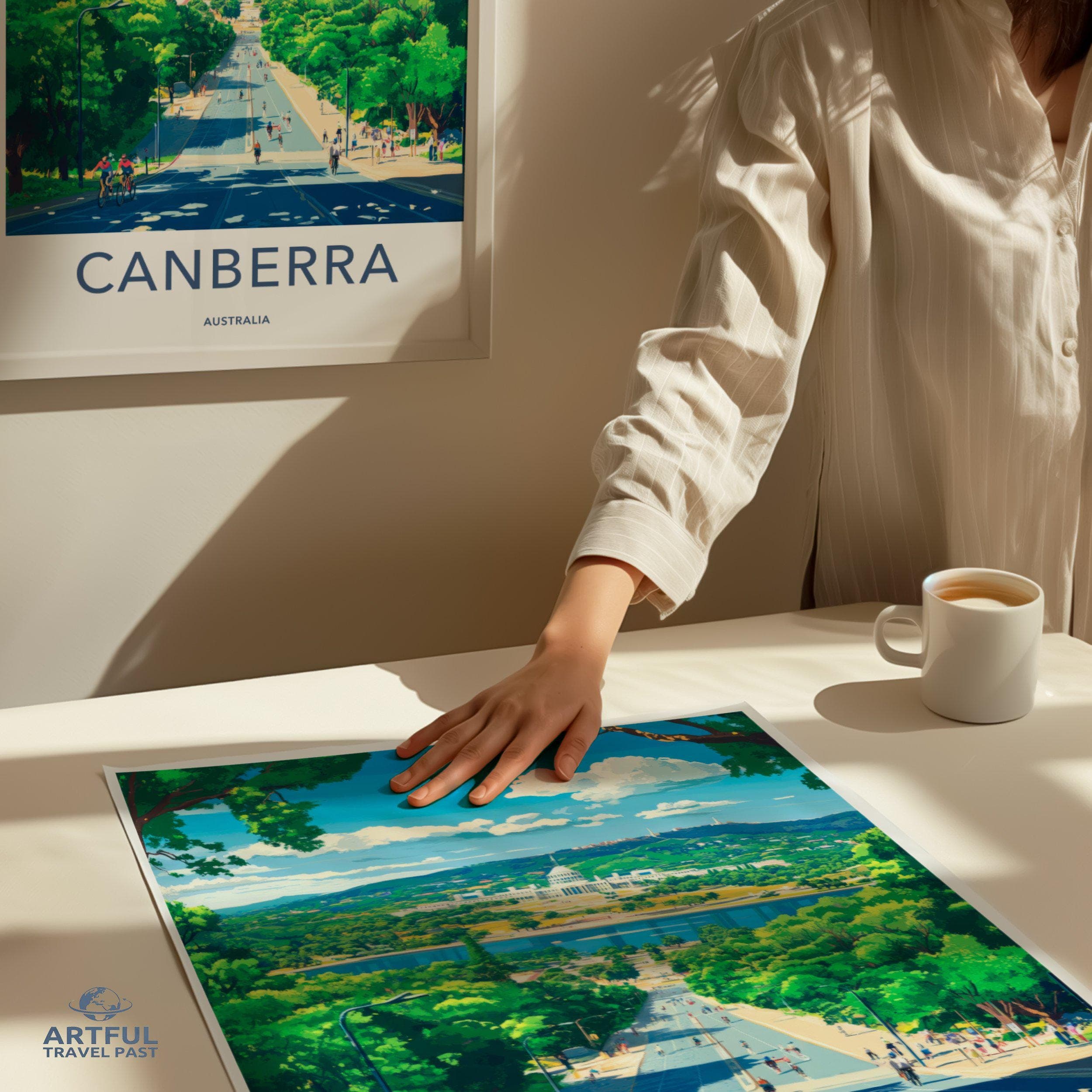 Canberra Poster - Australia Wall Art