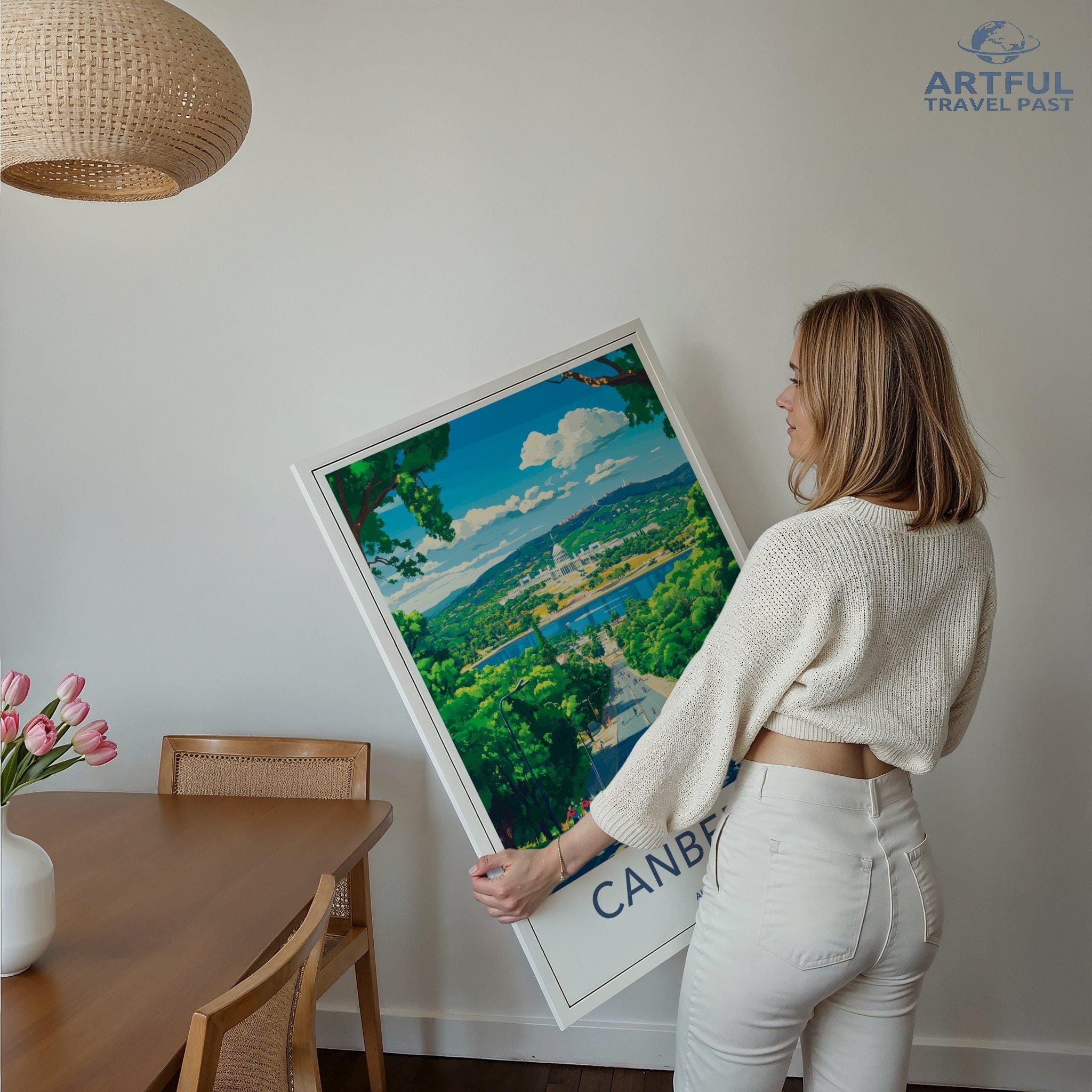 Canberra Poster - Australia Wall Art