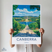 Canberra Poster - Australia Wall Art