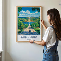 Canberra Poster - Australia Wall Art