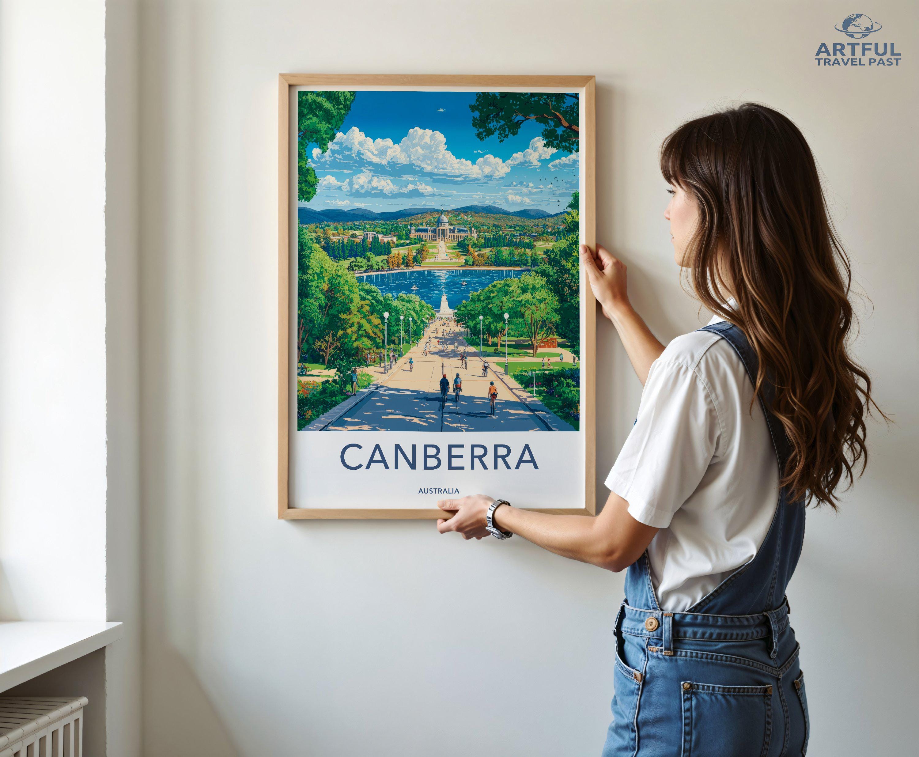 Canberra Poster - Australia Wall Art