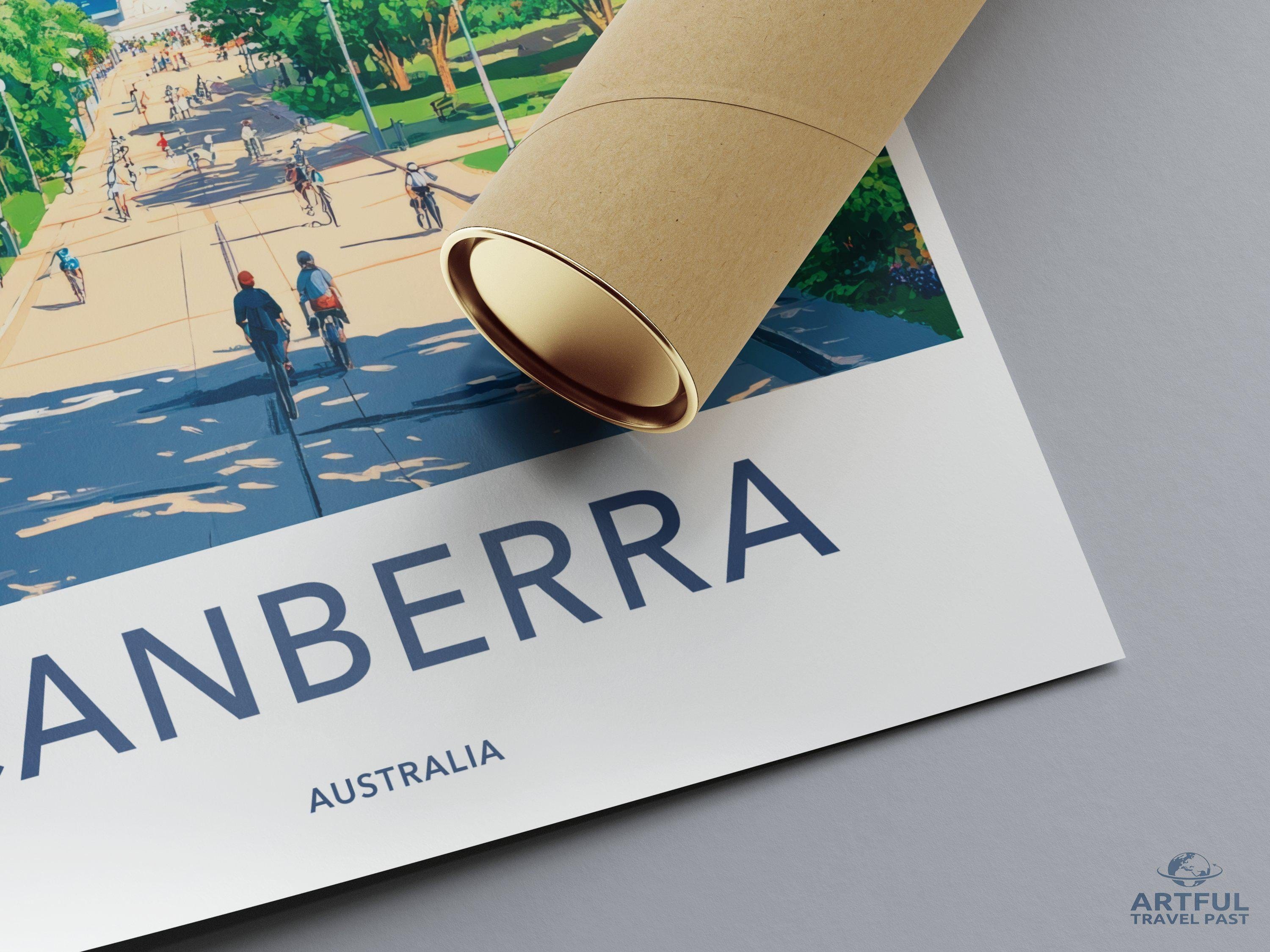 Canberra Poster - Australia Wall Art
