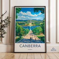 Canberra Poster - Australia Wall Art