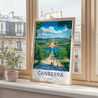 Canberra Poster - Australia Wall Art