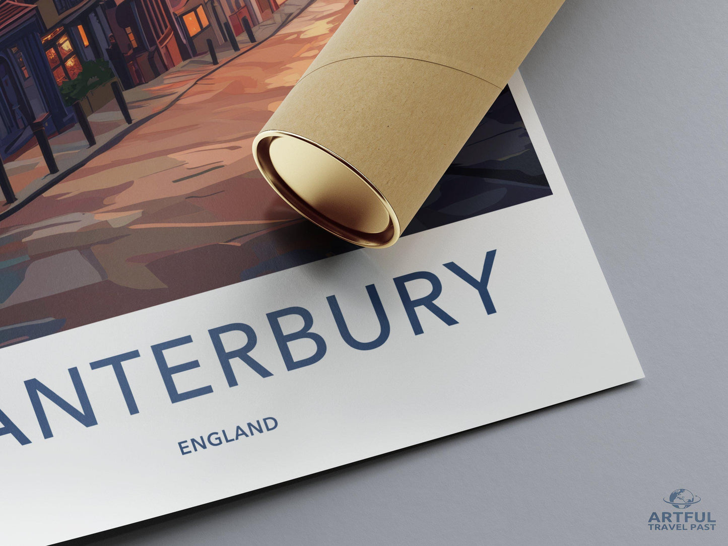 Canterbury Poster - England Wall Art