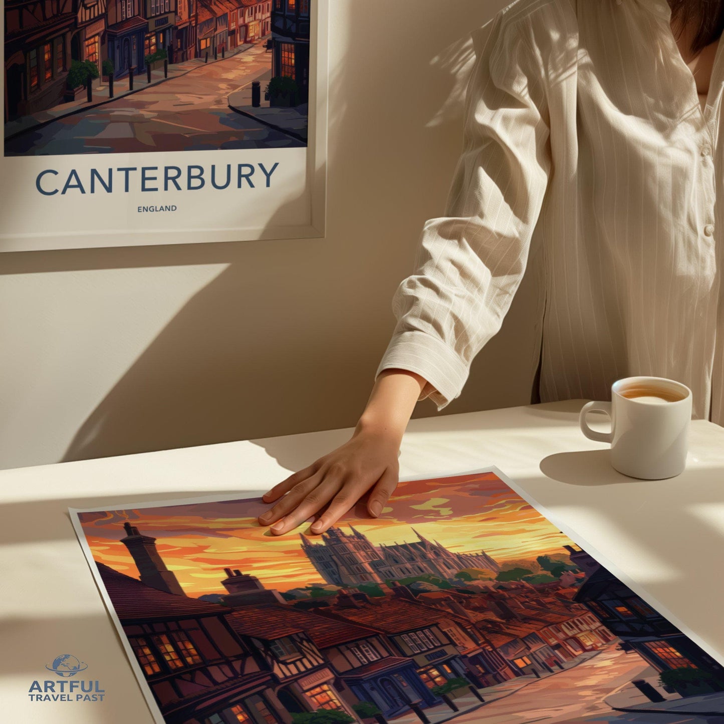 Canterbury Poster - England Wall Art