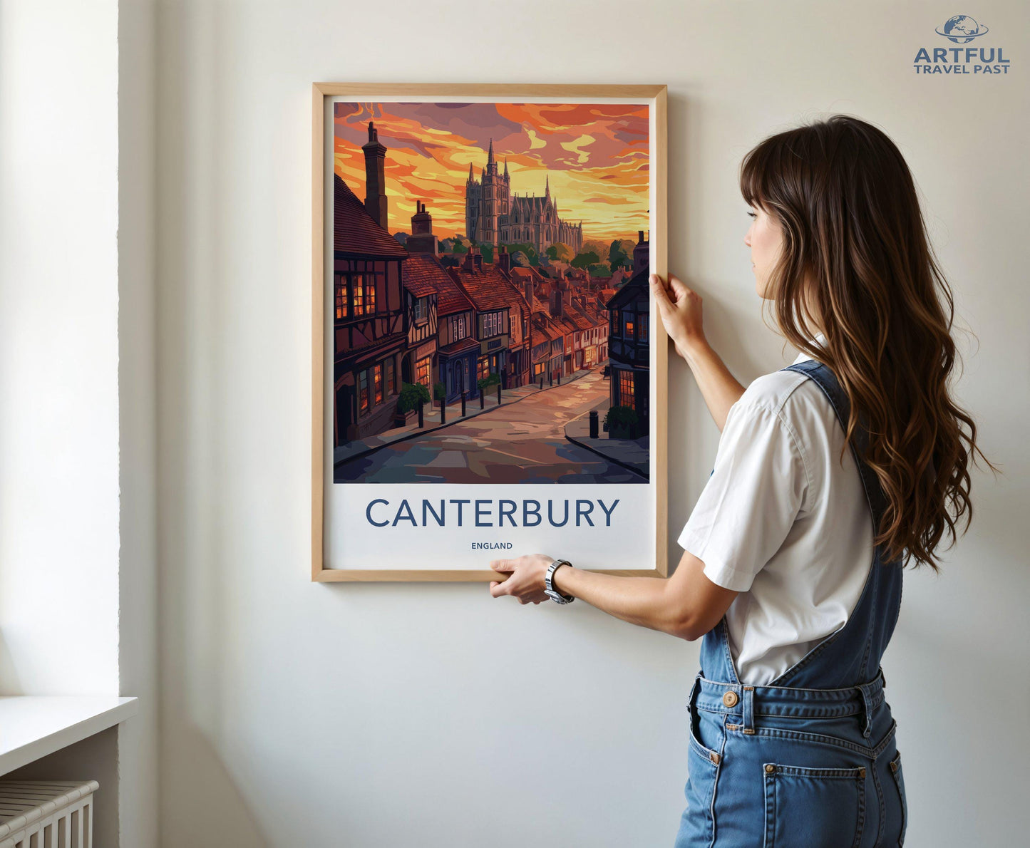 Canterbury Poster - England Wall Art