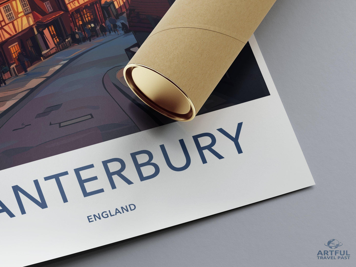 Canterbury Poster - England Wall Art