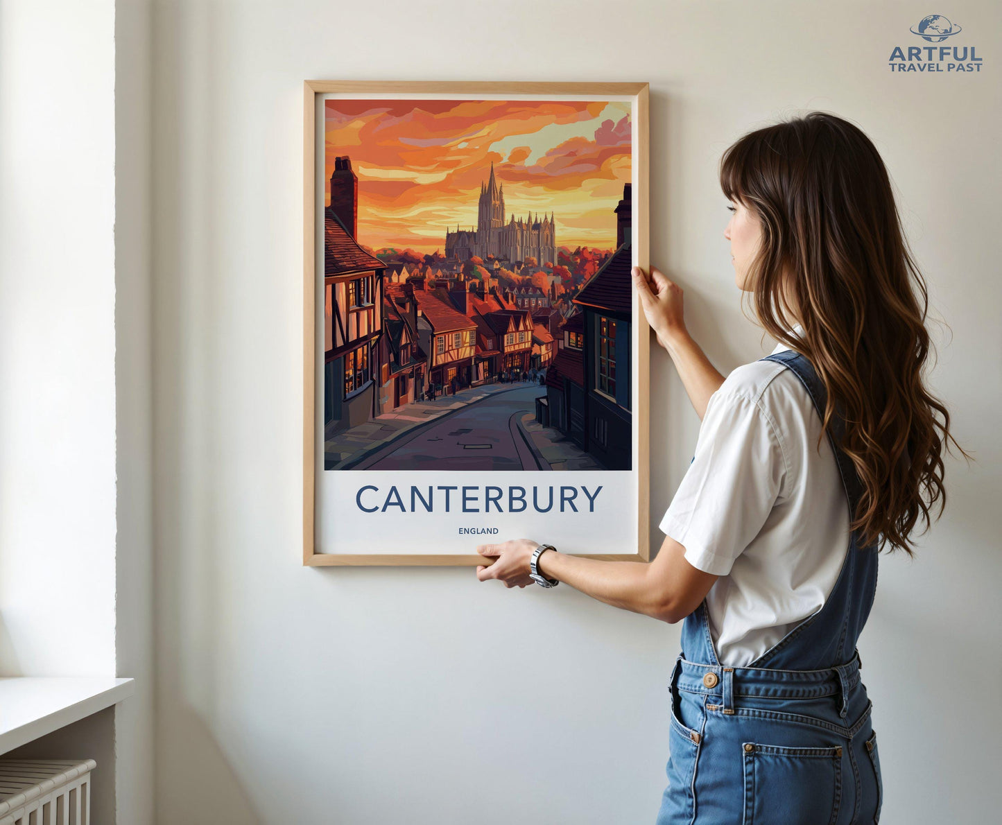 Canterbury Poster - England Wall Art