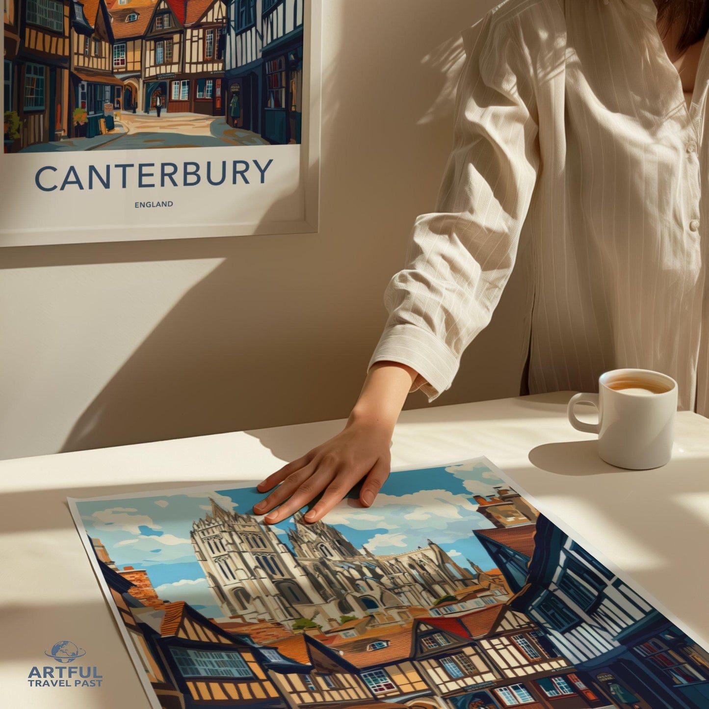 Canterbury Poster - England Wall Art
