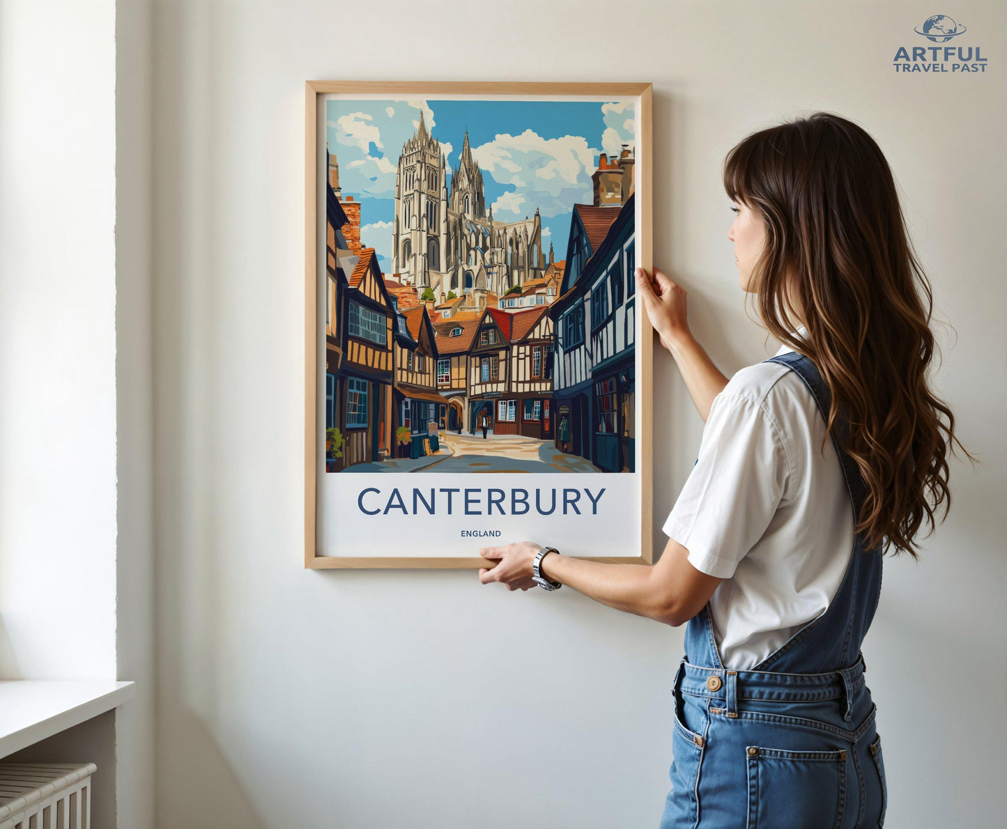 Canterbury Poster - England Wall Art