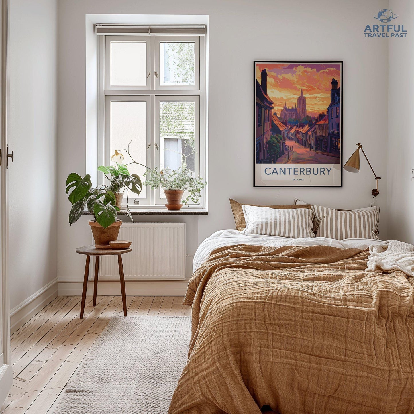 Canterbury Poster | England Wall Art | UK Decor